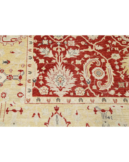 Ziegler 7' 9" X 10' 10" Hand Knotted Wool Rug 7' 9" X 10' 10" (236 X 330) / Red / Wool
