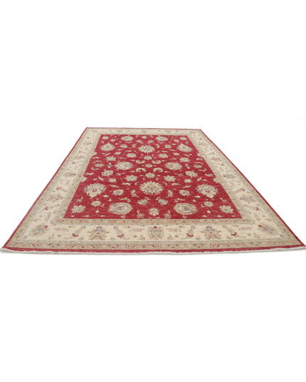 Ziegler 8' 3" X 11' 9" Hand Knotted Wool Rug 8' 3" X 11' 9" (251 X 358) / Red / Wool