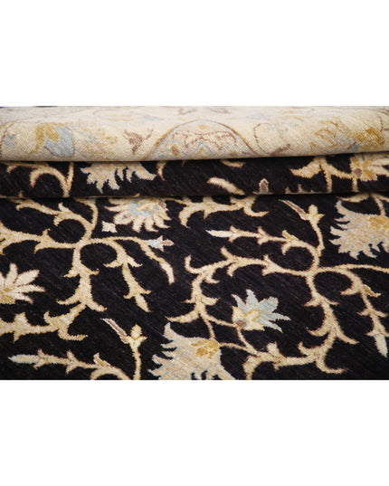 Ziegler 7' 9" X 10' 9" Hand Knotted Wool Rug 7' 9" X 10' 9" (236 X 328) / Black / Wool
