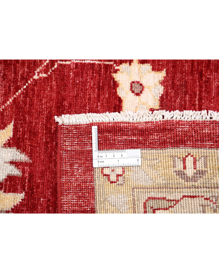 Ziegler 12' 3" X 17' 1" Hand Knotted Wool Rug 12' 3" X 17' 1" (373 X 521) / Red / Wool
