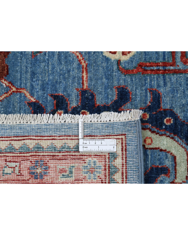 Ziegler 9' 8" X 13' 9" Hand Knotted Wool Rug 9' 8" X 13' 9" (295 X 419) / Blue / Wool