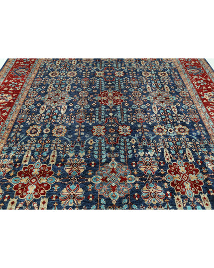 Ziegler 9' 1" X 12' 2" Hand Knotted Wool Rug 9' 1" X 12' 2" (277 X 371) / Blue / Wool