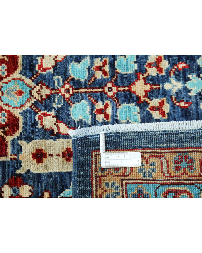 Ziegler 9' 1" X 12' 2" Hand Knotted Wool Rug 9' 1" X 12' 2" (277 X 371) / Blue / Wool