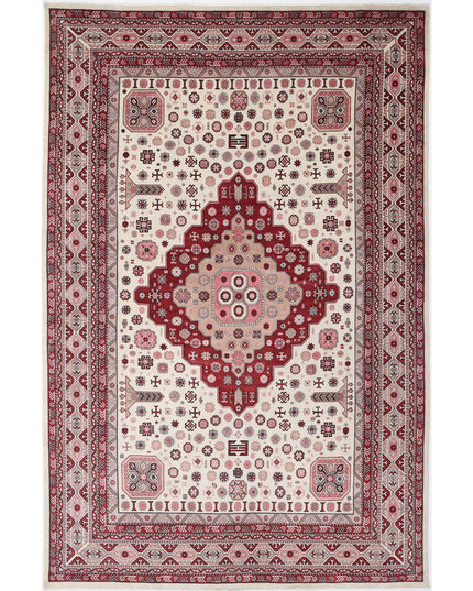 Ziegler 11' 10" X 17' 10" Hand Knotted Wool Rug 11' 10" X 17' 10" (361 X 543) / Ivory / Wool