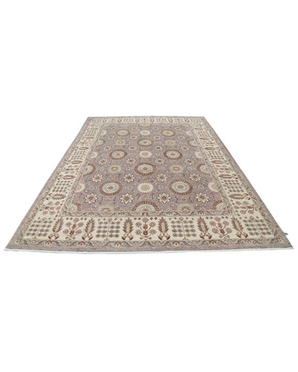 Ziegler 7' 9" X 10' 9" Hand Knotted Wool Rug 7' 9" X 10' 9" (236 X 328) / Grey / Wool