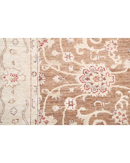 Ziegler 6' 0" X 8' 9" Hand Knotted Wool Rug 6' 0" X 8' 9" (183 X 267) / Taupe / Wool