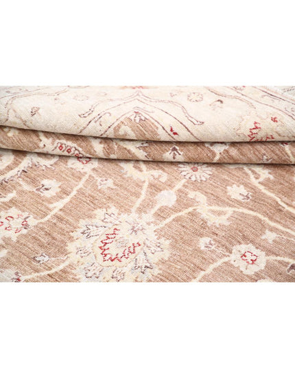 Ziegler 6' 0" X 8' 9" Hand Knotted Wool Rug 6' 0" X 8' 9" (183 X 267) / Taupe / Wool