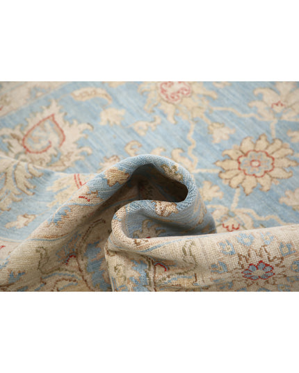 Ziegler 4' 11" X 6' 7" Hand Knotted Wool Rug 4' 11" X 6' 7" (150 X 201) / Blue / Wool
