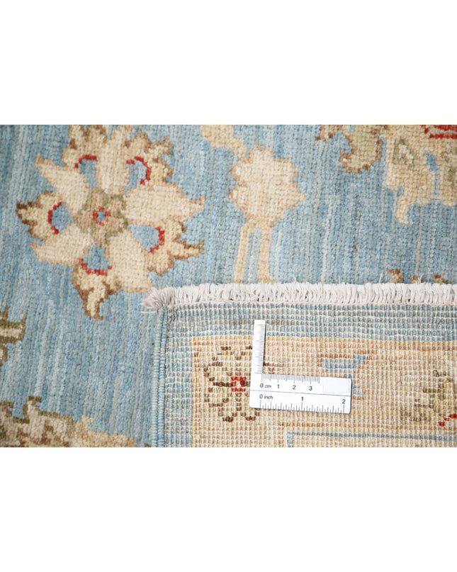 Ziegler 4' 11" X 6' 7" Hand Knotted Wool Rug 4' 11" X 6' 7" (150 X 201) / Blue / Wool