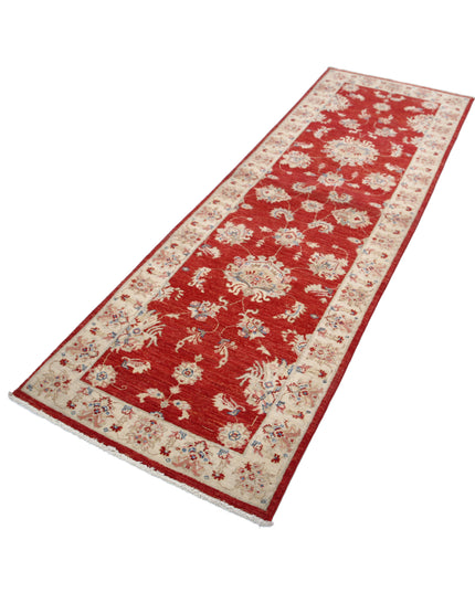 Ziegler 2' 7" X 7' 10" Hand Knotted Wool Rug 2' 7" X 7' 10" (79 X 239) / Red / Wool