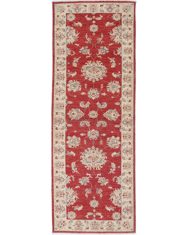 Ziegler 2' 7" X 7' 10" Hand Knotted Wool Rug 2' 7" X 7' 10" (79 X 239) / Red / Wool
