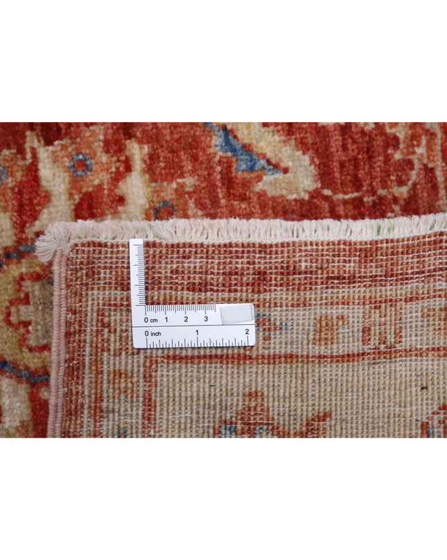 Ziegler 2' 9" X 3' 10" Hand Knotted Wool Rug 2' 9" X 3' 10" (84 X 117) / Rust / Wool
