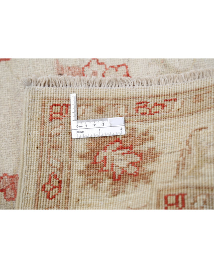 Ziegler 2' 9" X 3' 9" Hand Knotted Wool Rug 2' 9" X 3' 9" (84 X 114) / Ivory / Wool