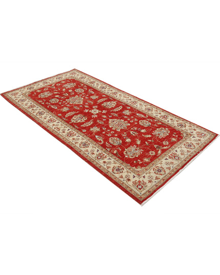 Ziegler 3' 5" X 6' 6" Hand Knotted Wool Rug 3' 5" X 6' 6" (104 X 198) / Red / Wool