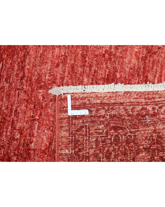 Ziegler 3' 10" X 5' 10" Hand Knotted Wool Rug 3' 10" X 5' 10" (117 X 178) / Red / Wool