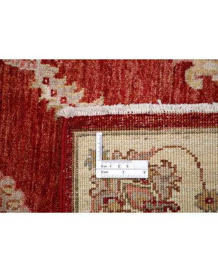 Ziegler 2' 7" X 8' 4" Hand Knotted Wool Rug 2' 7" X 8' 4" (79 X 254) / Red / Wool