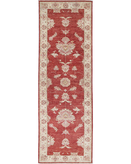 Ziegler 2' 7" X 8' 4" Hand Knotted Wool Rug 2' 7" X 8' 4" (79 X 254) / Red / Wool