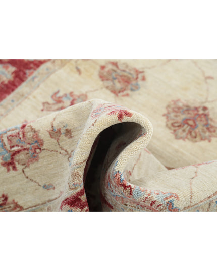 Ziegler 3' 11" X 6' 0" Hand Knotted Wool Rug 3' 11" X 6' 0" (119 X 183) / Ivory / Wool