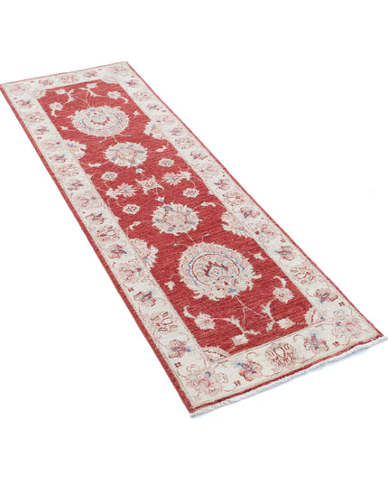 Ziegler 2' 0" X 5' 11" Hand Knotted Wool Rug 2' 0" X 5' 11" (61 X 180) / Red / Wool