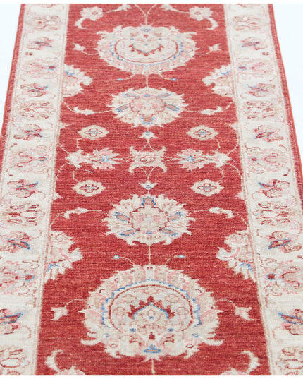Ziegler 2' 0" X 5' 11" Hand Knotted Wool Rug 2' 0" X 5' 11" (61 X 180) / Red / Wool