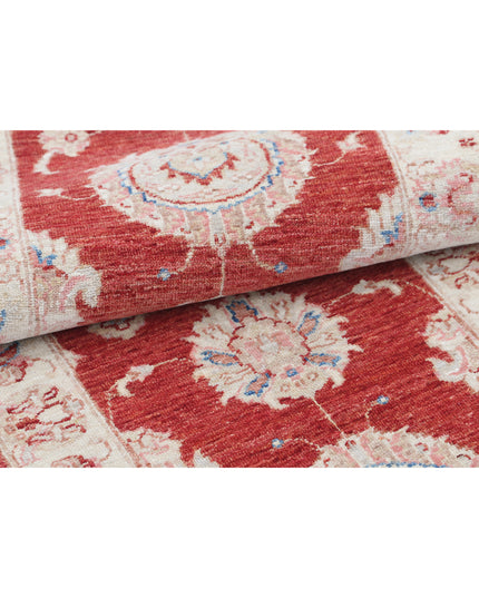 Ziegler 2' 0" X 5' 11" Hand Knotted Wool Rug 2' 0" X 5' 11" (61 X 180) / Red / Wool