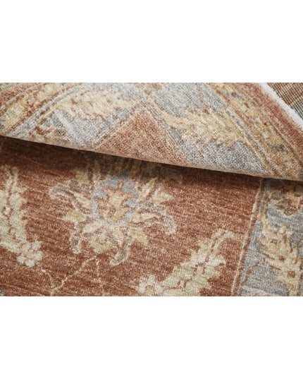 Ziegler 2' 2" X 3' 1" Hand Knotted Wool Rug 2' 2" X 3' 1" (66 X 94) / Brown / Wool