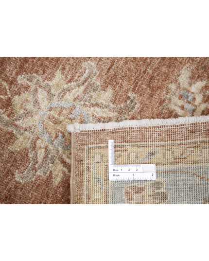 Ziegler 2' 2" X 3' 1" Hand Knotted Wool Rug 2' 2" X 3' 1" (66 X 94) / Brown / Wool