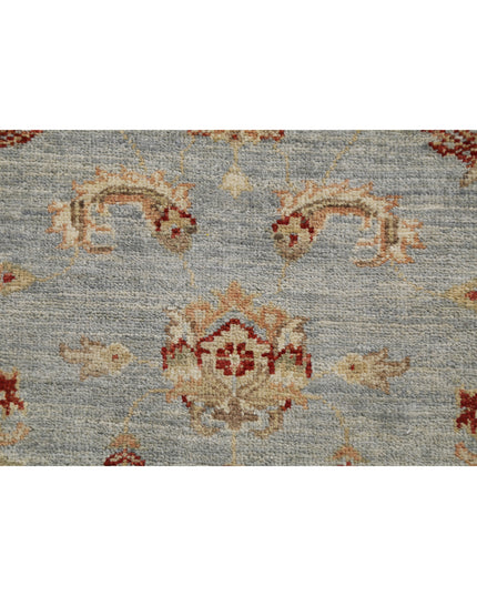 Ziegler 3' 11" X 5' 9" Hand Knotted Wool Rug 3' 11" X 5' 9" (119 X 175) / Blue / Wool