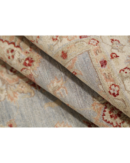 Ziegler 3' 11" X 5' 9" Hand Knotted Wool Rug 3' 11" X 5' 9" (119 X 175) / Blue / Wool