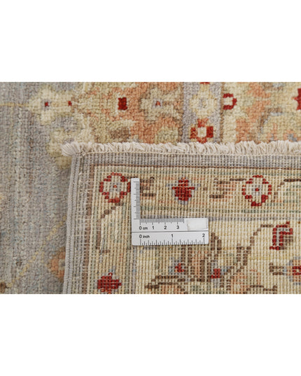 Ziegler 3' 11" X 5' 9" Hand Knotted Wool Rug 3' 11" X 5' 9" (119 X 175) / Blue / Wool