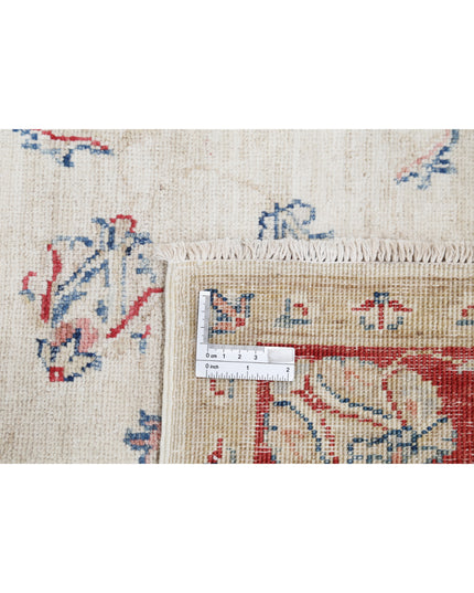 Ziegler 3' 11" X 5' 9" Hand Knotted Wool Rug 3' 11" X 5' 9" (119 X 175) / Ivory / Wool