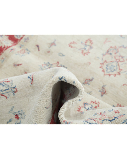 Ziegler 3' 11" X 5' 9" Hand Knotted Wool Rug 3' 11" X 5' 9" (119 X 175) / Ivory / Wool