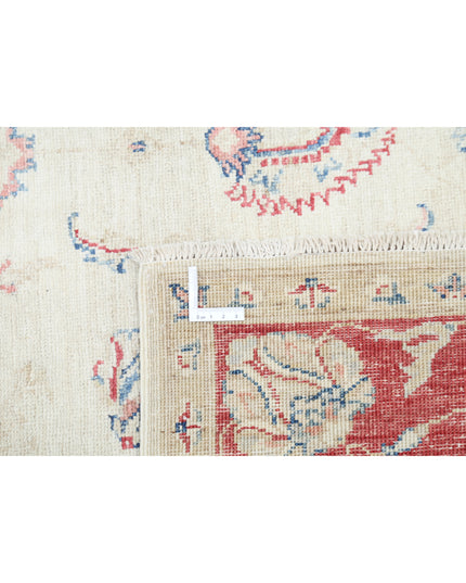 Ziegler 3' 11" X 5' 9" Hand Knotted Wool Rug 3' 11" X 5' 9" (119 X 175) / Ivory / Wool