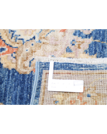 Ziegler 2' 7" X 4' 0" Hand Knotted Wool Rug 2' 7" X 4' 0" (79 X 122) / Blue / Wool