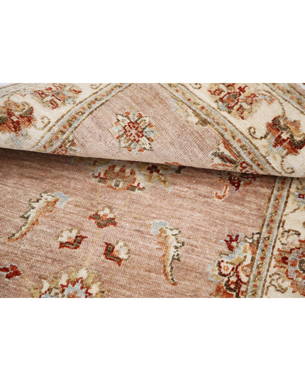 Ziegler 2' 8" X 3' 9" Hand Knotted Wool Rug 2' 8" X 3' 9" (81 X 114) / Pink / Wool