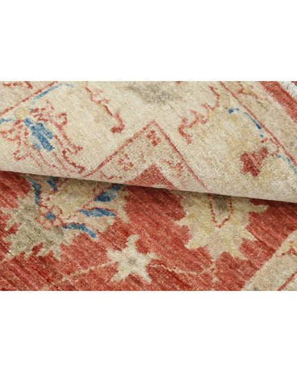 Ziegler 2' 7" X 3' 9" Hand Knotted Wool Rug 2' 7" X 3' 9" (79 X 114) / Red / Wool