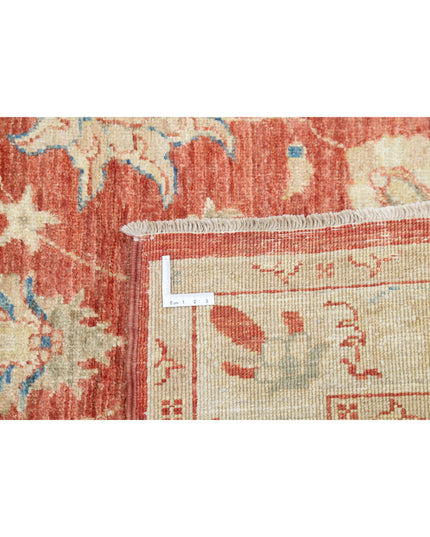 Ziegler 2' 7" X 3' 9" Hand Knotted Wool Rug 2' 7" X 3' 9" (79 X 114) / Red / Wool