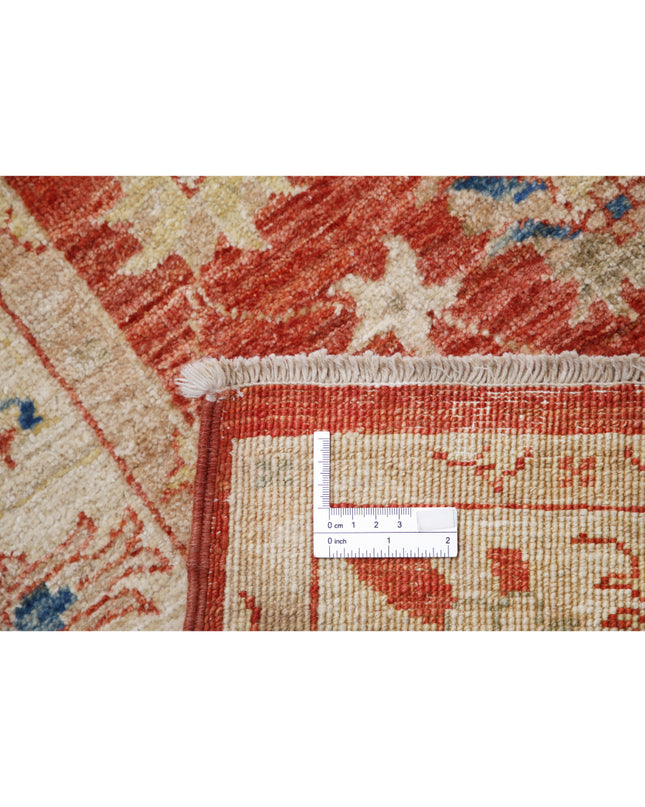 Ziegler 2' 7" X 3' 9" Hand Knotted Wool Rug 2' 7" X 3' 9" (79 X 114) / Red / Wool