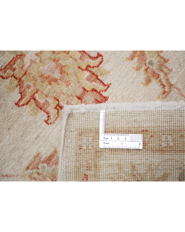 Ziegler 2' 8" X 3' 10" Hand Knotted Wool Rug 2' 8" X 3' 10" (81 X 117) / Ivory / Wool