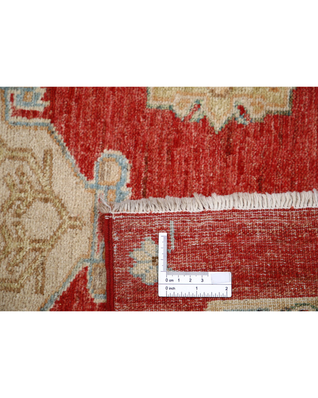 Ziegler 2' 11" X 7' 9" Hand Knotted Wool Rug 2' 11" X 7' 9" (89 X 236) / Red / Wool