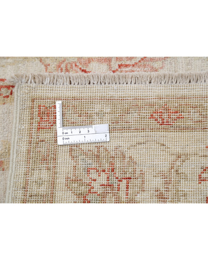 Ziegler 2' 7" X 4' 3" Hand Knotted Wool Rug 2' 7" X 4' 3" (79 X 130) / Ivory / Wool