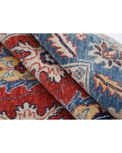 Ziegler 3' 4" X 5' 0" Hand Knotted Wool Rug 3' 4" X 5' 0" (101 X 152) / Red / Wool