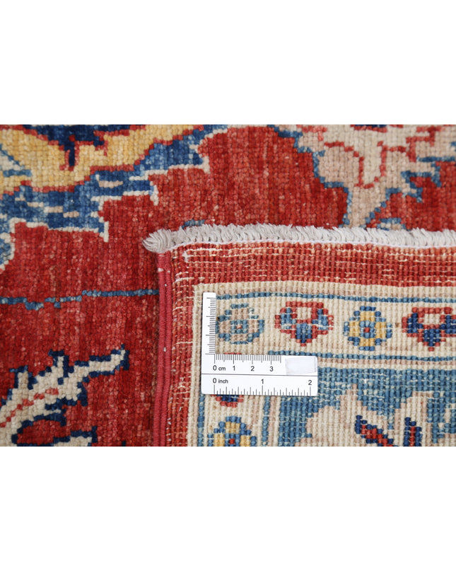 Ziegler 3' 4" X 5' 0" Hand Knotted Wool Rug 3' 4" X 5' 0" (101 X 152) / Red / Wool