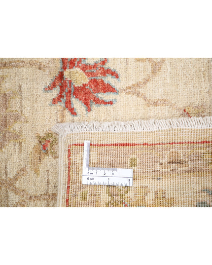 Ziegler 2' 7" X 8' 2" Hand Knotted Wool Rug 2' 7" X 8' 2" (79 X 249) / Ivory / Wool