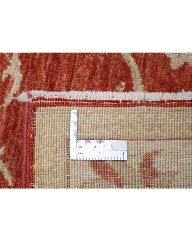 Ziegler 2' 8" X 4' 7" Hand Knotted Wool Rug 2' 8" X 4' 7" (81 X 140) / Red / Wool