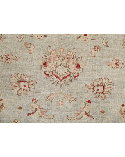 Ziegler 3' 0" X 4' 2" Hand Knotted Wool Rug 3' 0" X 4' 2" (91 X 127) / Blue / Wool