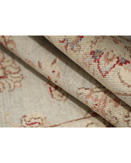 Ziegler 3' 0" X 4' 2" Hand Knotted Wool Rug 3' 0" X 4' 2" (91 X 127) / Blue / Wool