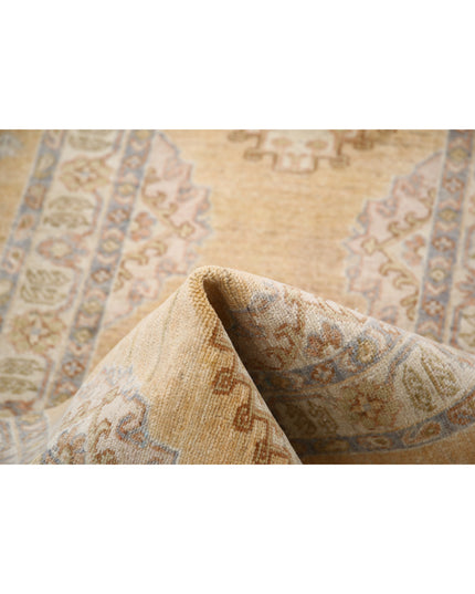 Ziegler 2' 7" X 8' 4" Hand Knotted Wool Rug 2' 7" X 8' 4" (79 X 254) / Taupe / Wool