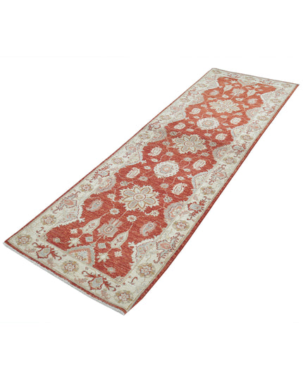 Ziegler 2' 7" X 8' 0" Hand Knotted Wool Rug 2' 7" X 8' 0" (79 X 244) / Red / Wool