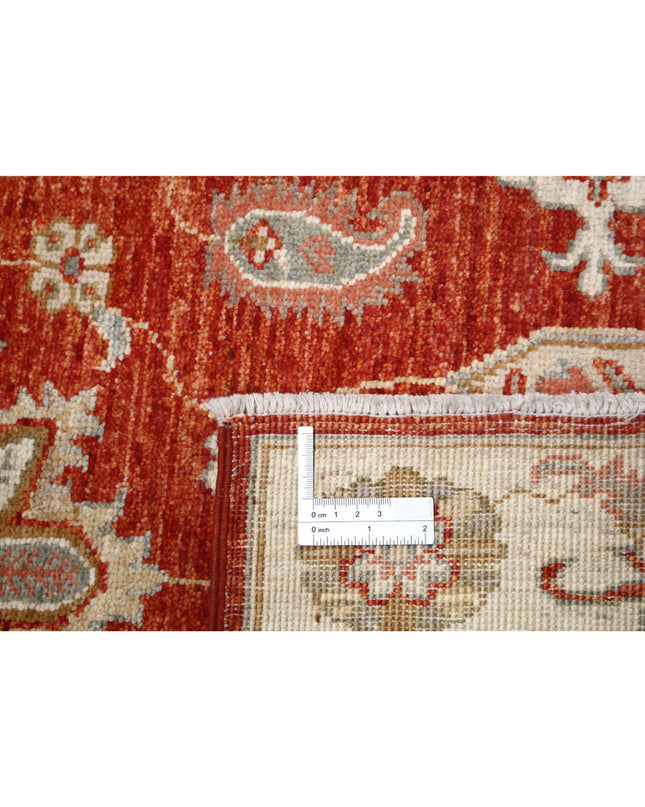 Ziegler 2' 7" X 8' 0" Hand Knotted Wool Rug 2' 7" X 8' 0" (79 X 244) / Red / Wool